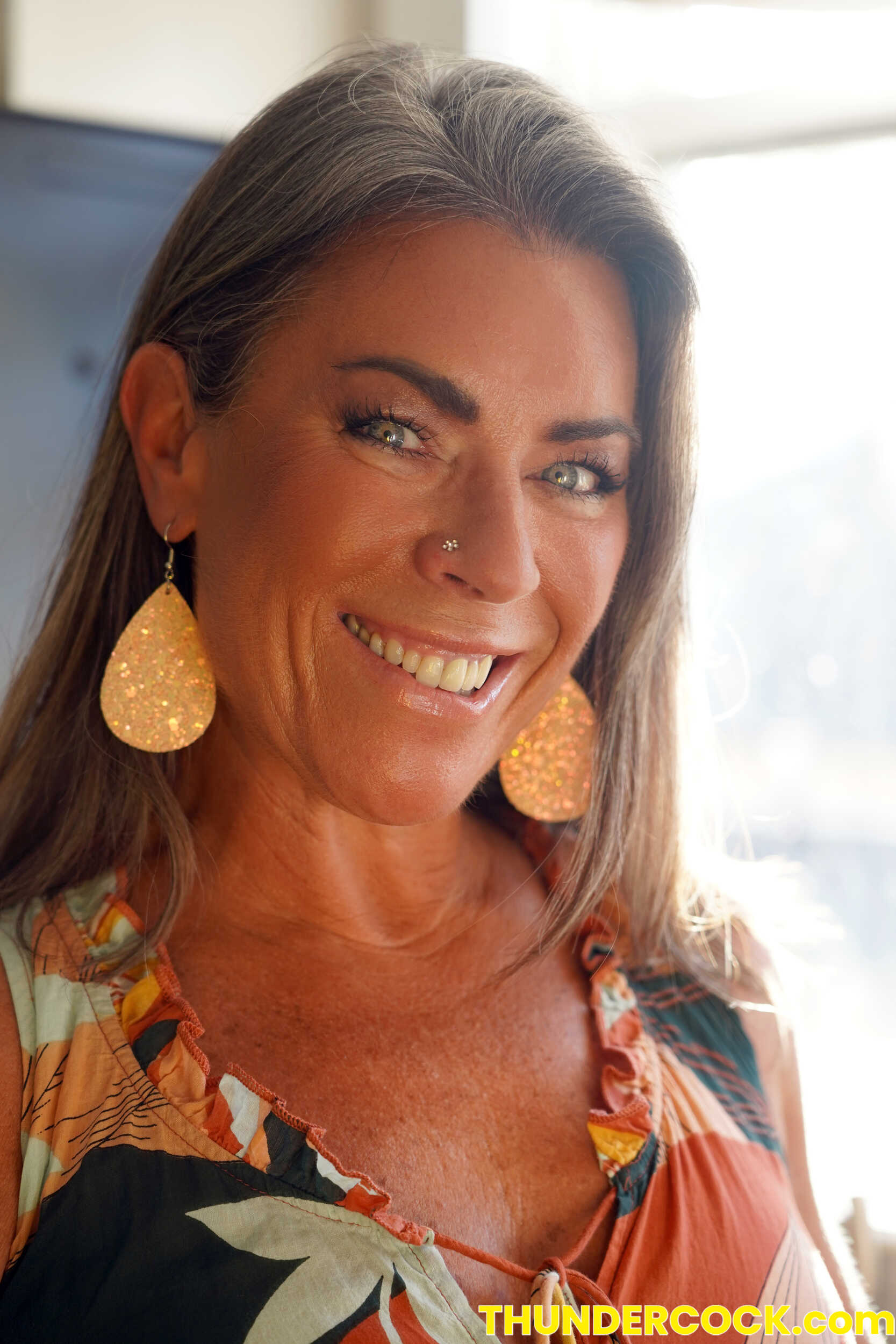 Sexy Mom Athena West protects her son from the Bully Coach