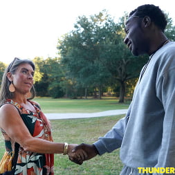 Sexy Mom Athena West protects her son from the Bully Coach