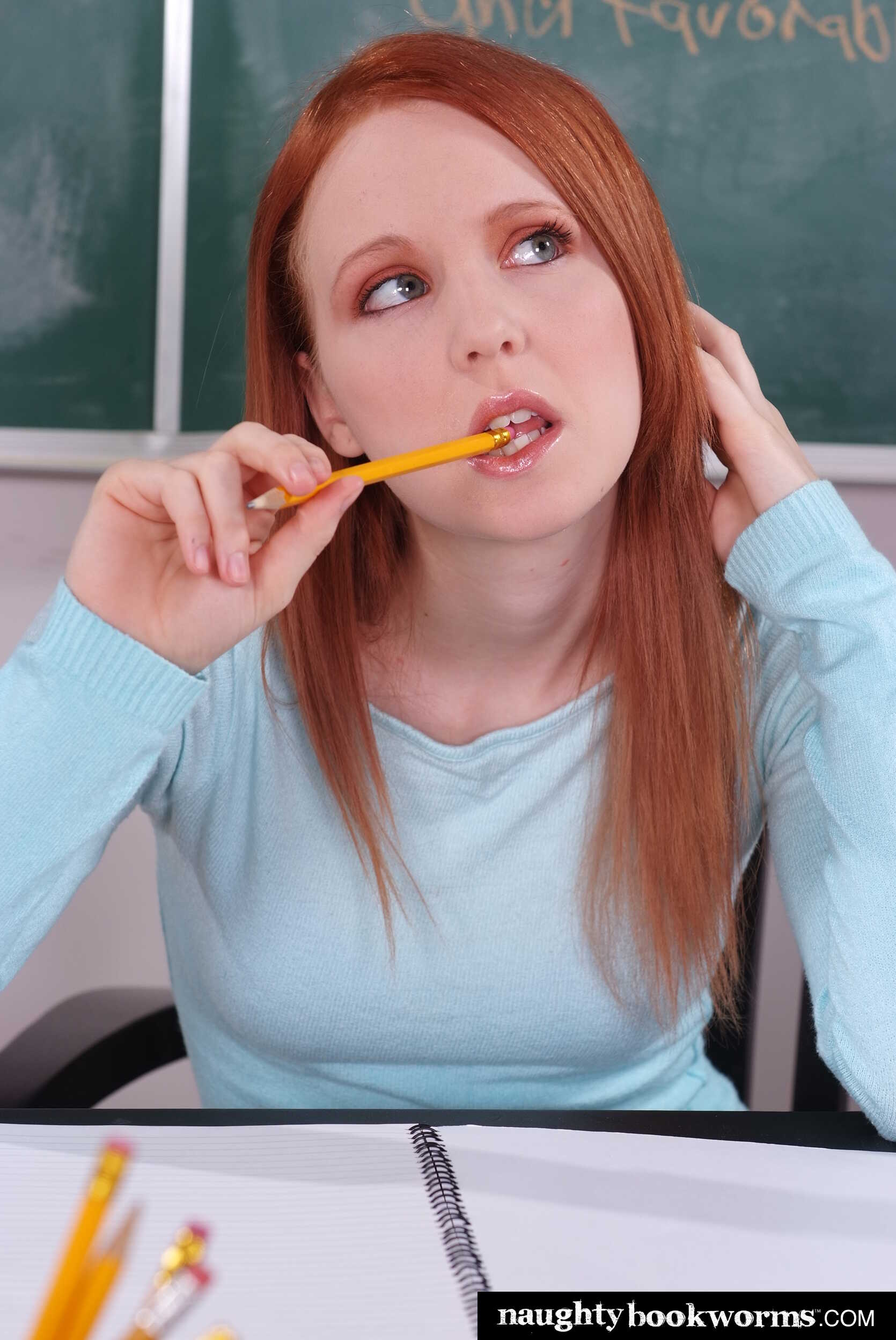 Cute Redhead Megan Murray loves a big cock deep in her ass